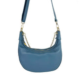 Lulù - Borsa a Spalla/Tracolla Mezzaluna in Pelle